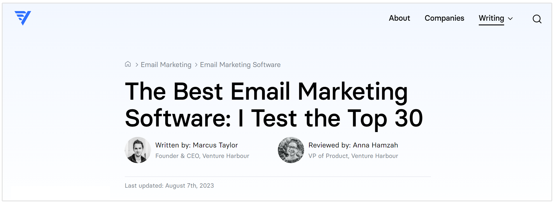 software de email marketing